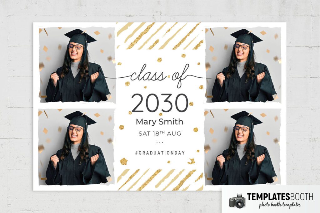 free graduation photo booth template 06